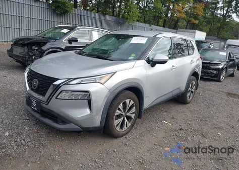 2021 Nissan Rogue Sv Intelligent Awd from USA, damaged, VIN 5N1AT3BBXMC681098